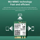 AX210-modul Bluetooth 5374Mbps High Speed ​​​​Gigabit nätverkskort stöder WIFI6