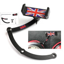 Union Jack Car Mobil Phone Mount Foldeholder til Mini Cooper R55/56/57/60/61 B