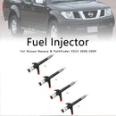 Nissan Navara 2.5 dCi 4 PCS vstřikovač paliva 16600-EB70A 095000-6250