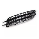 2012-2015 Audi A4 C7 Front Bumper Honeycomb Fog Grille Cover Black