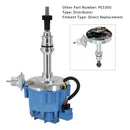Ford Windsor 221 260 289 302 V8-Motorzündung, blauer Verteilerdeckel mit 65K-Spule 1030213