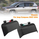 2007-2016 Jeep Compass 1 par de manijas de puerta trasera exterior negro