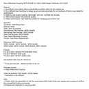 Hintere Differentialkupplung 387613KA0B für Infiniti QX60 Nissan Pathfinder 13-20
