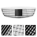 Maybach-stil kylargrill för Mercedes-Benz S-klass W221 S550 S63 S450 2007-2009 Krom