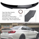 Rear spoiler for F83 M4 Convertible (2015–2020), glossy black