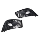 2ST Främre stötfångare Dimljusskydd Kylargrill Grill Passar Seat Leon Cupra 2005-2012