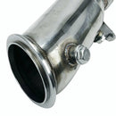 Abgas-Downpipe für BMW N20 328i 330i F30 L4 2.0L (2012-2014) aus Edelstahl.