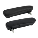 2016-2019 Fiat 500 Abarth Black Front Left & Right Seat Armrest 6BV31KRLAA