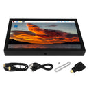 7-Zoll-HD-IPS-Display, VGA/AV/HDMI-Schnittstelle, Raspberry Pi PC-Überwachungsbildschirm