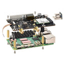 Raspberry Pi 5 PCIe auf M.2 E Key mit PoE-Ethernet-Netzteil-Adapterplatine