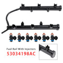 Riel de combustible con inyectores para Ram ProMaster 2500 (2014–2024), número de pieza 05184079AE