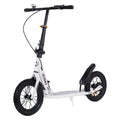 Faltbarer Kick-Scooter für Kinder & Jugendliche ab 8 Jahren mit 12" Luftreifen, Stoßdämpfung und Dual-Bremssystem