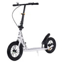 Faltbarer Kick-Scooter für Kinder & Jugendliche ab 8 Jahren mit 12" Luftreifen, Stoßdämpfung und Dual-Bremssystem