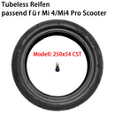 250x54 CST Elektrischer Roller -Reifen Tubeless verdickter Reifen für Xiaomi