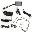 Motorcycle DVR video recorder + 1080P Full HD front camera and rear view camera
