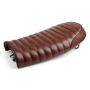SEAT universal til cafe racere, scramblere, velegnet til pilion passagerer, brun