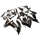 Injection Fairing Kit Plastic Fit til Kawasaki Ninja 650 EX650 2017-2019 Gloss Black
