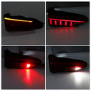 2019-2023 For Audi A6 C8 4 Piece Set Left/Right Outer/Inner LED Tail Lights