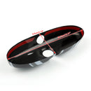 Black Union Jack UK Flag Backspegelskydd för MINI Cooper R55 R56 R57 Ny