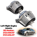 Mercedes-Benz Clase E 2009–2013 W212 2 soportes de motor izquierdo y derecho 2122406317 2122406417
