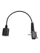K-Schnittstellen-Headset-Anschluss-Konverterkabel für Vertex VX-210 VX-228 VX-230 VX-231