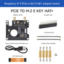 Raspberry Pi 5 PCIe zu M.2 E Key Erweiterungskarte für NGFF Wireless-Netzwerkkarte