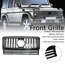 1990-2018 Mercedes-Benz G-Klasse W463 med kameraudskæring, blank sort frontkofangergrill