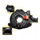 Spiralkabel Wickelfeder Zündpille 6C0959653 Für Seat Skoda Vw Polo V 6R1/6C1