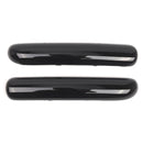 2001–2004 Mini One Cooper R50/R52/R53 Paar Frontstoßstangen-Zierleisten-Set, glänzend schwarz
