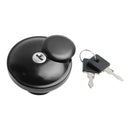 SVART VENTILAT BRÄNSLELOCK FÖR SOFTAIL FLSTN FXSTD FXST FLS 2000-2020 61272-92