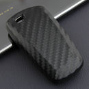 Capa para chave de carro em couro e silicone com fivela para BMW Square