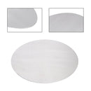 Oval blank aluminiumslegering nummerplade DIY Universal Passer til motorcykler