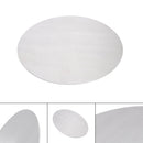 Oval blank aluminiumslegering nummerplade DIY Universal Passer til motorcykler