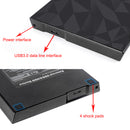 Type-C Usb 3.0 External Dvd Cd Rw Drive Brenner Großes Bohrgesicht Schwarz Pc