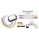 DC-DC 6V-12V 2A 24W Step Up samochodowy regulator konwertera zasilania wodoodporny