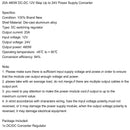 12V til 24V DC-DC Step Up Boost Voltage Converter 20A 480W industrielle strømforsyninger