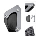 Placa ampliadora de caballete lateral adecuada para Suzuki V-Strom 650 DL650 XT 2011-2024
