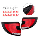Pair of left and right taillights for Chrysler Pacifica (2021–2025), part number 68424931AC