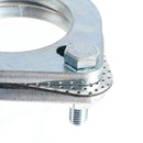 2 flanges de aço de 2,5 polegadas 64 mm para flange e parafusos de conexão de reparo de exaustão de tubo
