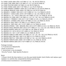 2011 Mazda CX-7 4 SP F/4WD L4 2.3L FN4A-EL 4F27E Transmission Rebuild Kit Banner 99-UP med kolv