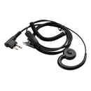 M-018 Small PTT-B6 Curve Hook Öronkrok Headset För GP2000 CP88 SP10 PRO1150 P040