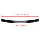 Glanz Schwarz Hinten Dach Spoiler Fenster Flügel Für BMW 3 Serie G20 G80 2018 +