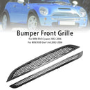 2002-2006 Mini Cooper R50 R52 R53 2 STK Wabengitter Kühlergrill