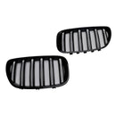 BMW X-serie X5 E53 (2004–2006) Frontgrill med nyredesign, blank sort