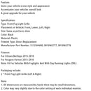 2015–2018 Citroen Berlingo Frontstoßstange Nebelscheinwerfergitter 1513564680 9810965777