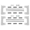 551532 Remote Mount Coil Relocation Brackets D580 D510C For LS LSX LS LS1 Swap