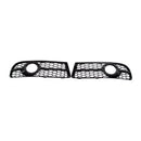 2005-2008 Audi A4 B7 S-Line S4 frontstøtfanger honeycomb tåkegitterdeksel Generisk