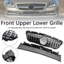 2011-2016 Mercedes-Benz SLK-Klasse R172 SLK55 Pre-Facelift Chrom Front Oberen Unteren Kühlergrill Fit Mercedes SLK-Klasse R172 SLK55