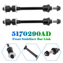 2 Stück Stabilisatorstreben vorne K80894 für Dodge Ram 1500 4WD 2006-2018 5170290AD