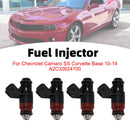 4 peças injetores de combustível para Chevrolet Camaro SS Corvette Base 10-14 A2C32624700